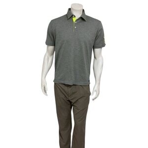 Honma Men’s Grey Golf Polo Shirt